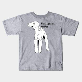 Bedlington terrier Kids T-Shirt